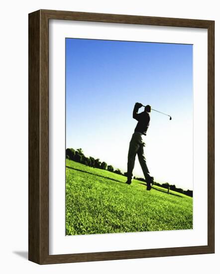 Golfer-null-Framed Photographic Print