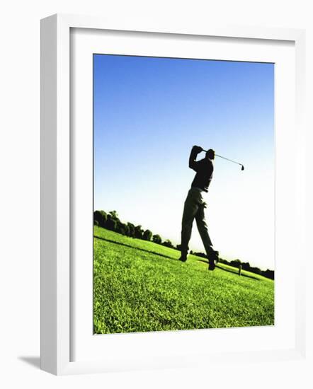 Golfer-null-Framed Photographic Print