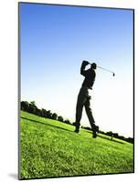 Golfer-null-Mounted Photographic Print