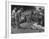 Golfers Clowning Around for the Photographers, During the Washington Post Gold Tournament-Martha Holmes-Framed Photographic Print