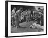 Golfers Clowning Around for the Photographers, During the Washington Post Gold Tournament-Martha Holmes-Framed Photographic Print