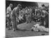 Golfers Clowning Around for the Photographers, During the Washington Post Gold Tournament-Martha Holmes-Mounted Photographic Print