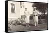 Golfers in Backyard-null-Framed Stretched Canvas