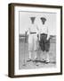 Golfers Mcdonald Smith and Walter Hagan, at Inwood, Long Island, on July 11, 1923-null-Framed Premium Photographic Print