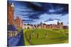 Golfers on 18 at 9-Mark Ulriksen-Stretched Canvas