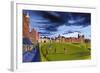 Golfers on 18 at 9-Mark Ulriksen-Framed Art Print