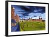 Golfers on 18 at 9-Mark Ulriksen-Framed Art Print