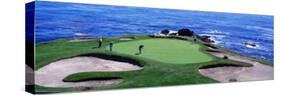 Golfers Pebble Beach, California, USA-null-Stretched Canvas