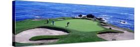 Golfers Pebble Beach, California, USA-null-Stretched Canvas