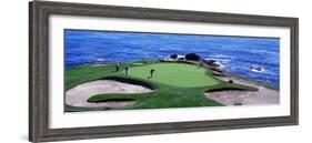 Golfers Pebble Beach, California, USA-null-Framed Photographic Print