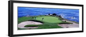 Golfers Pebble Beach, California, USA-null-Framed Photographic Print