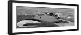 Golfers Pebble Beach, California, USA-null-Framed Photographic Print