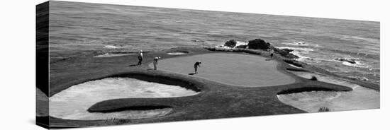 Golfers Pebble Beach, California, USA-null-Stretched Canvas