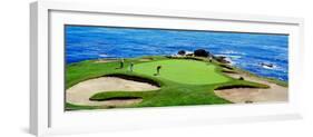 Golfers Pebble Beach, California, USA-null-Framed Photographic Print