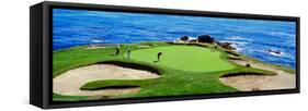 Golfers Pebble Beach, California, USA-null-Framed Stretched Canvas