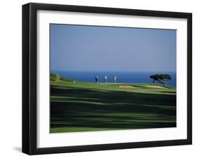 Golfers Play on the Championship Course, Algarve, Portugal-Ian Aitken-Framed Premium Photographic Print