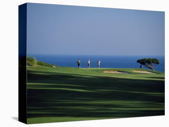 Golfers Play on the Championship Course, Algarve, Portugal-Ian Aitken-Stretched Canvas