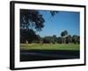 Golfers Playing on Golf Course-Walker Evans-Framed Photographic Print