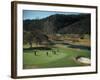 Golfers Playing on the No. 1 White Sulfur Golf Course-Walker Evans-Framed Photographic Print