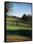 Golfers Playing on the Pinehurst No. 2 Championship Golf Course-null-Framed Stretched Canvas