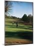 Golfers Playing on the Pinehurst No. 2 Championship Golf Course-null-Mounted Premium Photographic Print