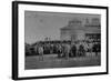 Golfers Putting at St. Andrews-null-Framed Photographic Print