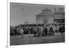 Golfers Putting at St. Andrews-null-Framed Photographic Print