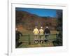 Golfers Waiting at 1st Tee to Play on the No. 1 White Sulfur Golf Course-Walker Evans-Framed Photographic Print