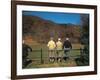 Golfers Waiting at 1st Tee to Play on the No. 1 White Sulfur Golf Course-Walker Evans-Framed Photographic Print