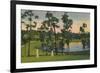 'Golfing, a year round sport in Florida', c1939-Unknown-Framed Giclee Print
