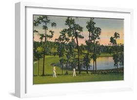 'Golfing, a year round sport in Florida', c1939-Unknown-Framed Giclee Print