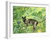 Golfing Cat-Hilary Jones-Framed Giclee Print