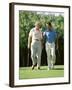 Golfing Companions-null-Framed Photographic Print