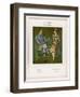 Golfing Couple: The Man Wears Plus-Fours with Matching Socks and Jumper-null-Framed Art Print