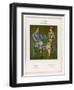 Golfing Couple: The Man Wears Plus-Fours with Matching Socks and Jumper-null-Framed Art Print