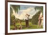 Golfing, Florida-null-Framed Premium Giclee Print
