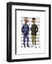 Golfing Giraffes-Fab Funky-Framed Art Print