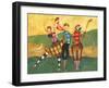 Golfing Girls-Jennifer Garant-Framed Premium Giclee Print