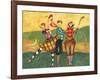 Golfing Girls-Jennifer Garant-Framed Giclee Print