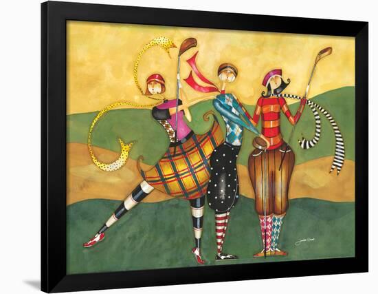 Golfing Girls-Jennifer Garant-Framed Giclee Print