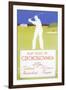 Golfing in Czechoslovakia-null-Framed Art Print