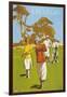 Golfing in Las Vegas, Nevada-null-Framed Art Print