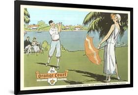 Golfing in Orlando, Florida-null-Framed Art Print