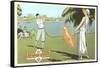 Golfing in Orlando, Florida-null-Framed Stretched Canvas