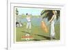 Golfing in Orlando, Florida-null-Framed Premium Giclee Print