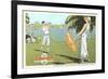 Golfing in Orlando, Florida-null-Framed Premium Giclee Print