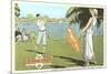 Golfing in Orlando, Florida-null-Mounted Art Print