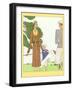 Golfing in the Twenties-null-Framed Art Print