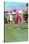 Golfing in Your Bathing Suit, Retro-null-Stretched Canvas