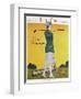 Golfing: Magazine Cover-null-Framed Giclee Print